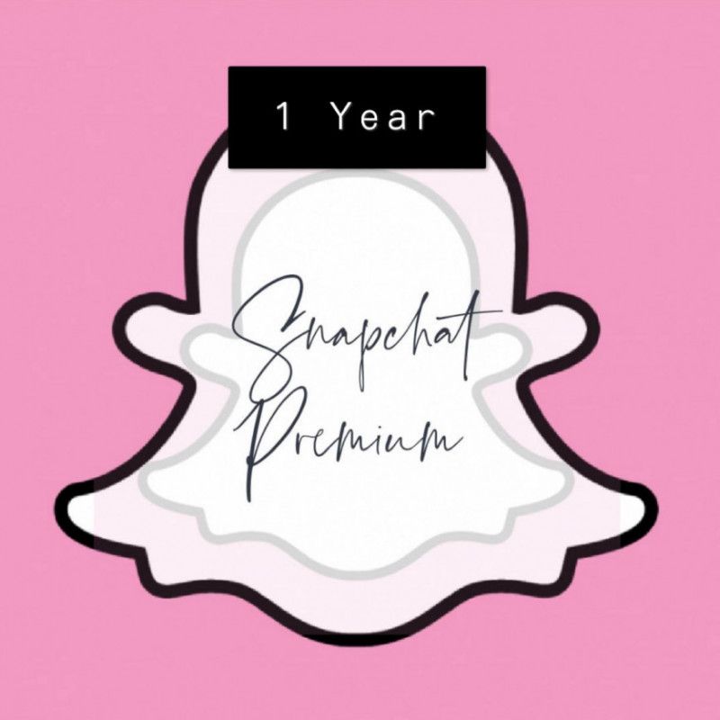 1 Year Snap Chat Premium