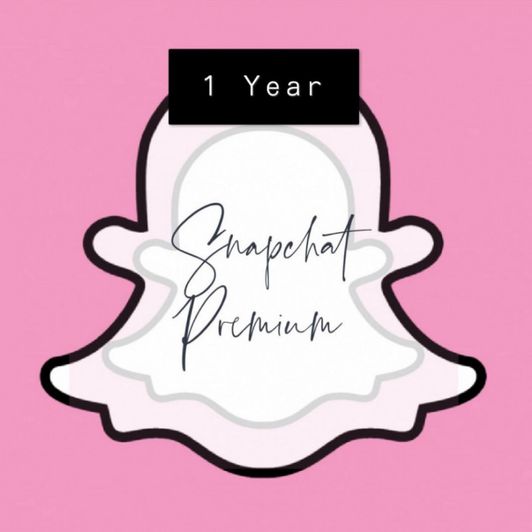 1 Year Snap Chat Premium