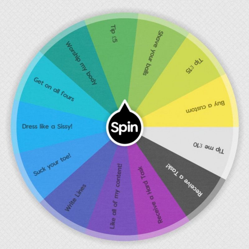 Submissive Spin Wheel