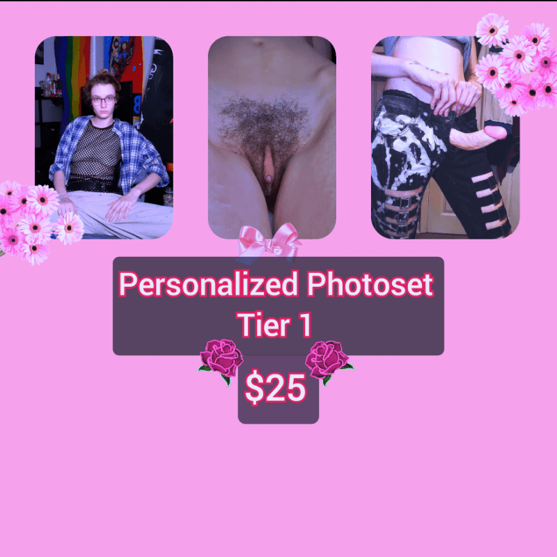 Personalized Photoset Tier 1