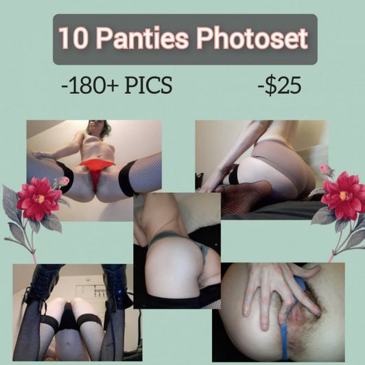 10 Panties Photoset