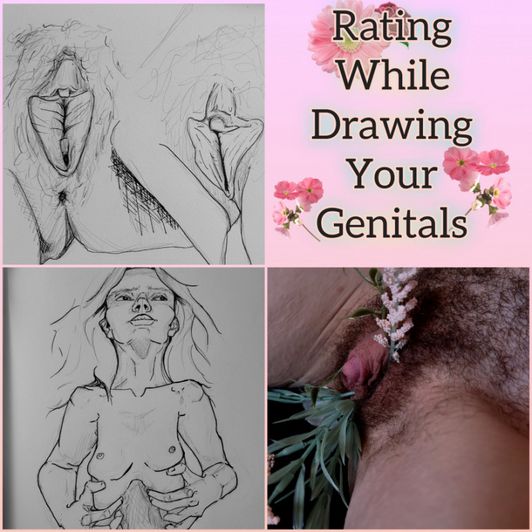 Rating While Drawing Your Genitals