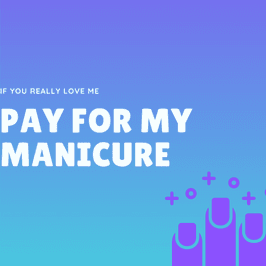 Pay for my manicure