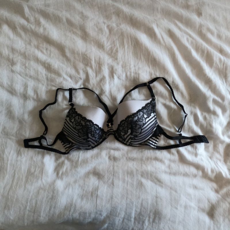 Black and White Bra