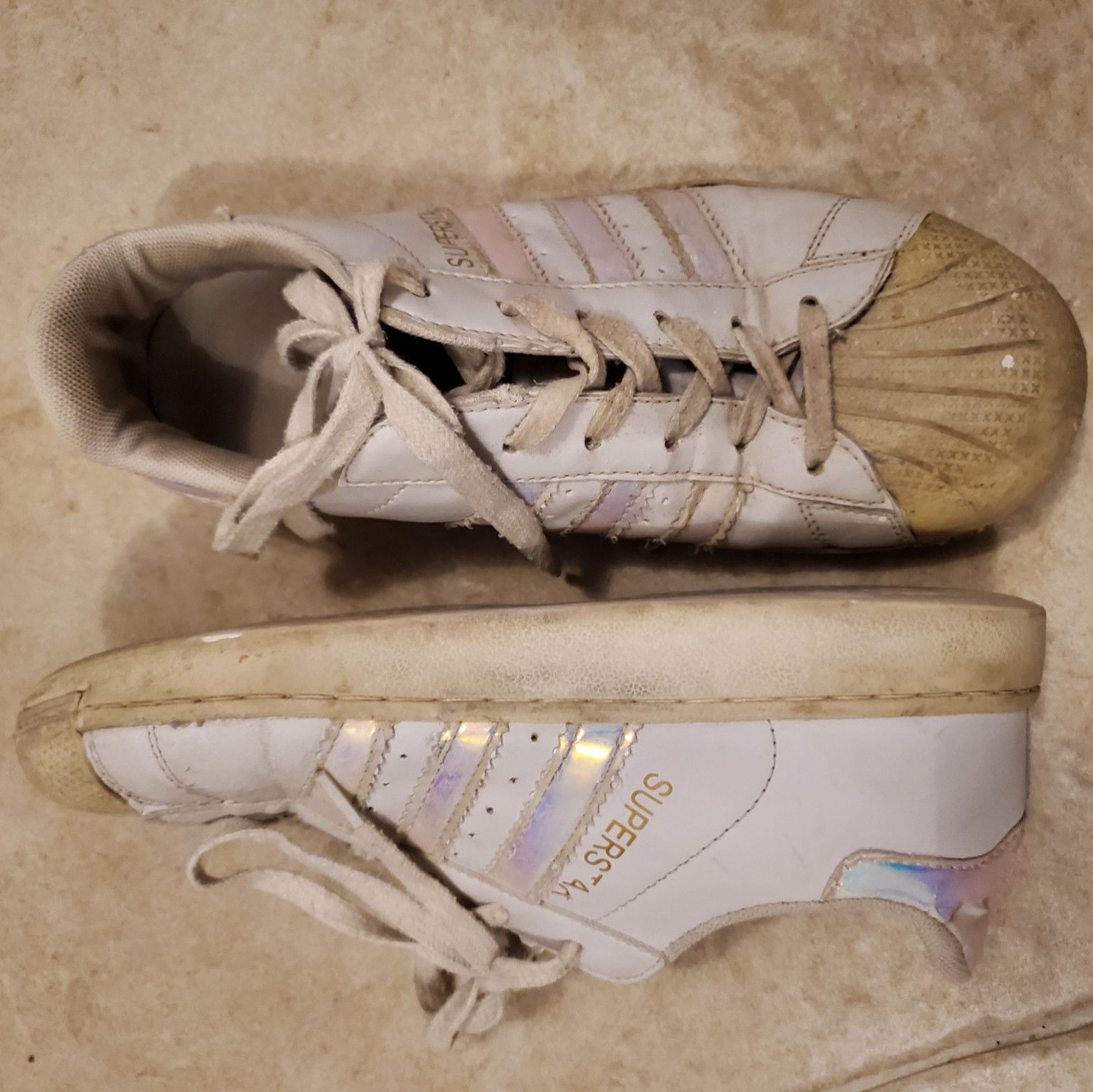 Shiny Adidas Superstars