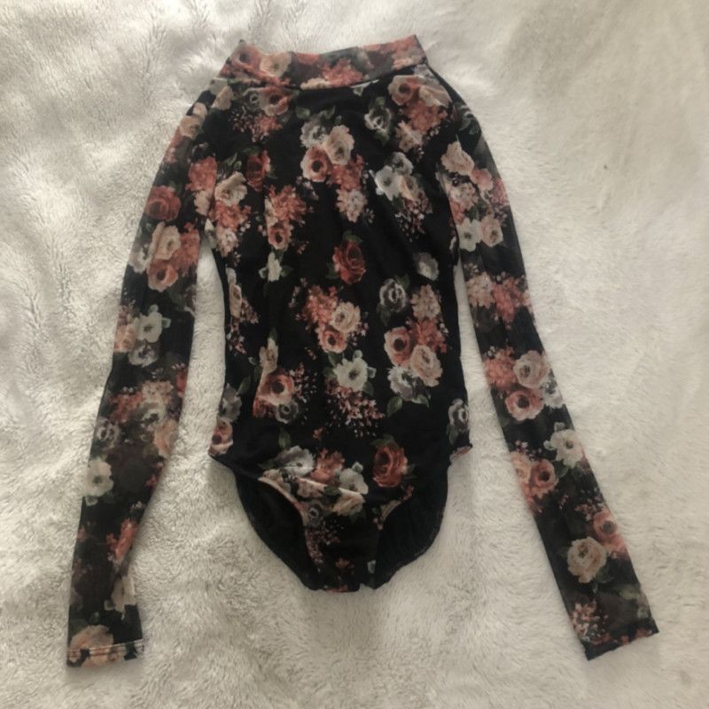 Floral Leotard