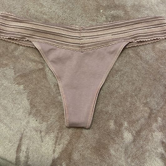 GSTRING Juniper worn vid panty!