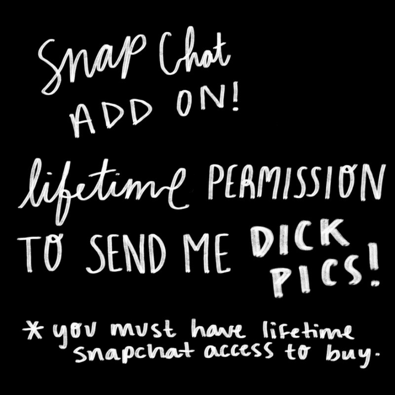 Snapchat Add on Dick Pic Permission