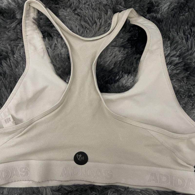 HARPERS REALLY OLD WORNOUT ADIDAS SPORTS BRA