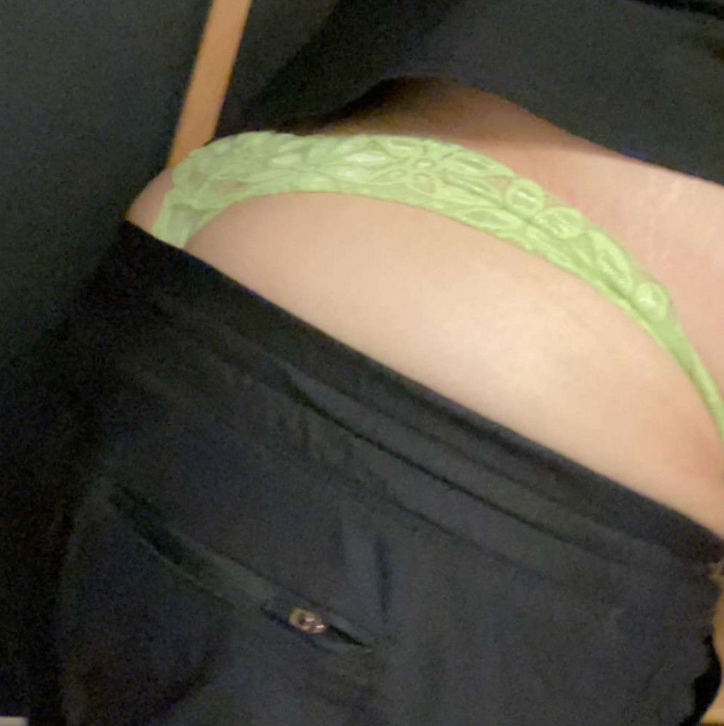 Neon Green Thong