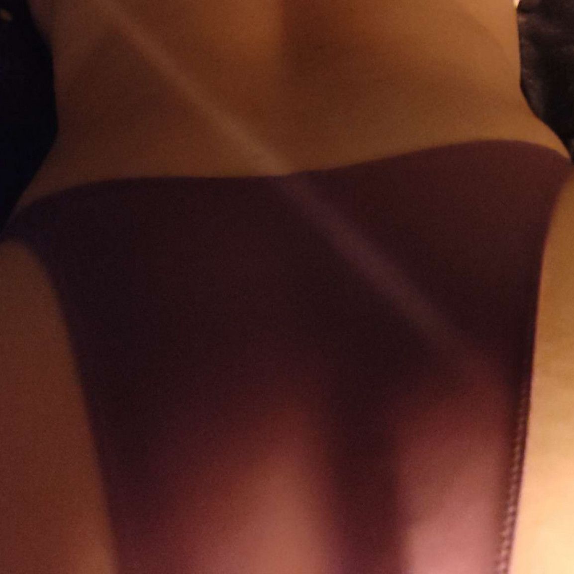 Satin Burgundy Panties