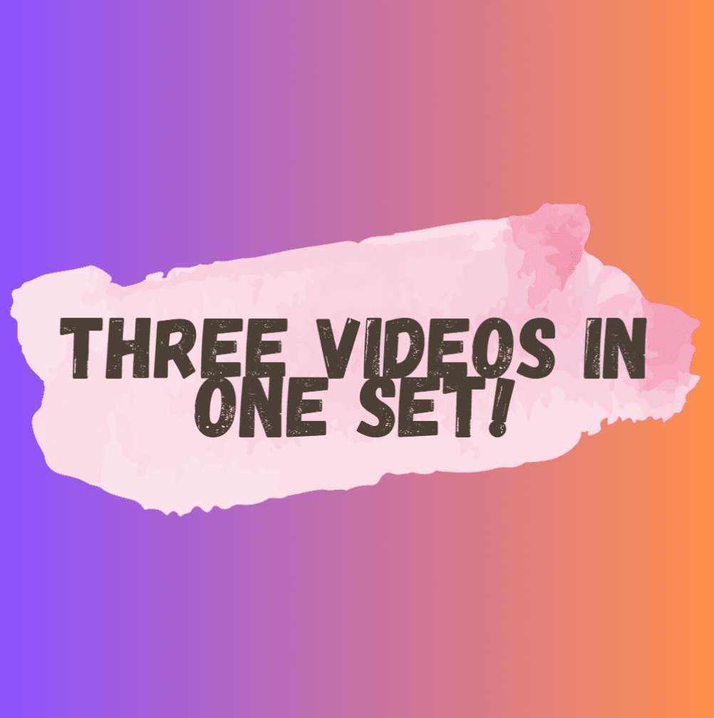 Three videos in one set