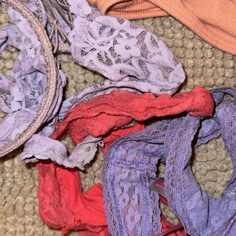 Used panties with cum stains