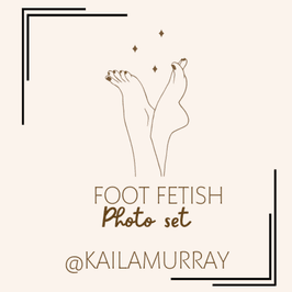 Foot fetish photo set