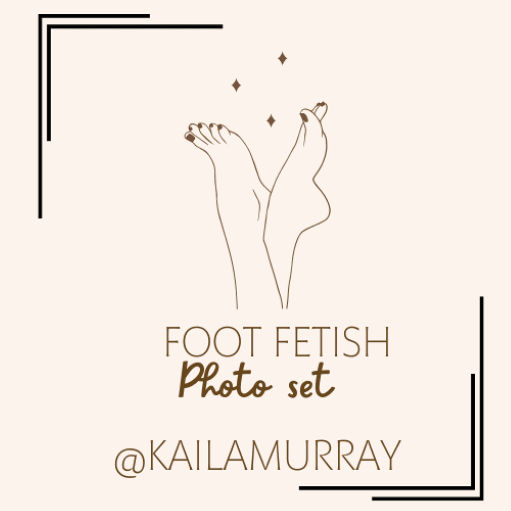 Foot fetish photo set