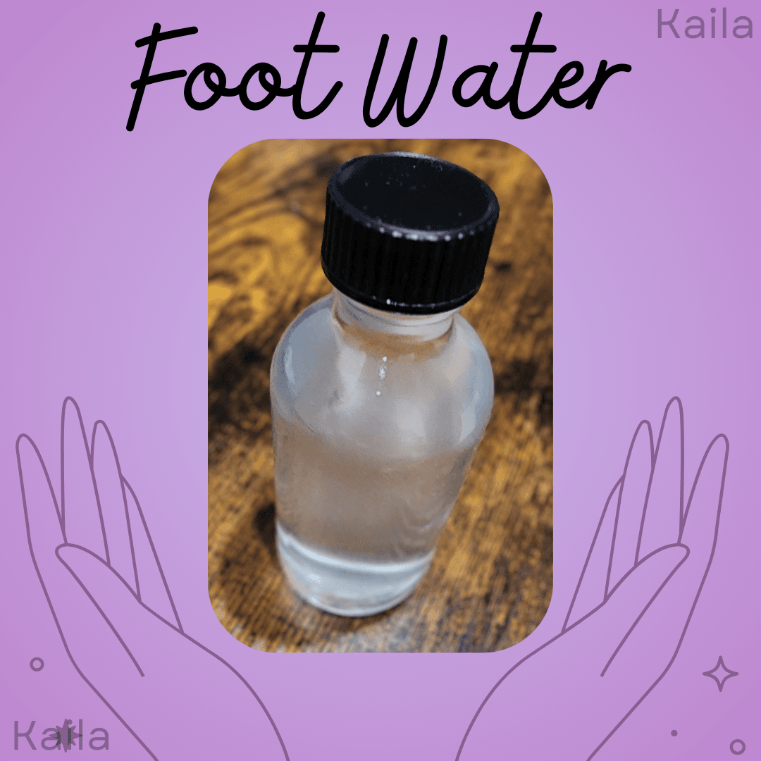 Goddess Foot Water