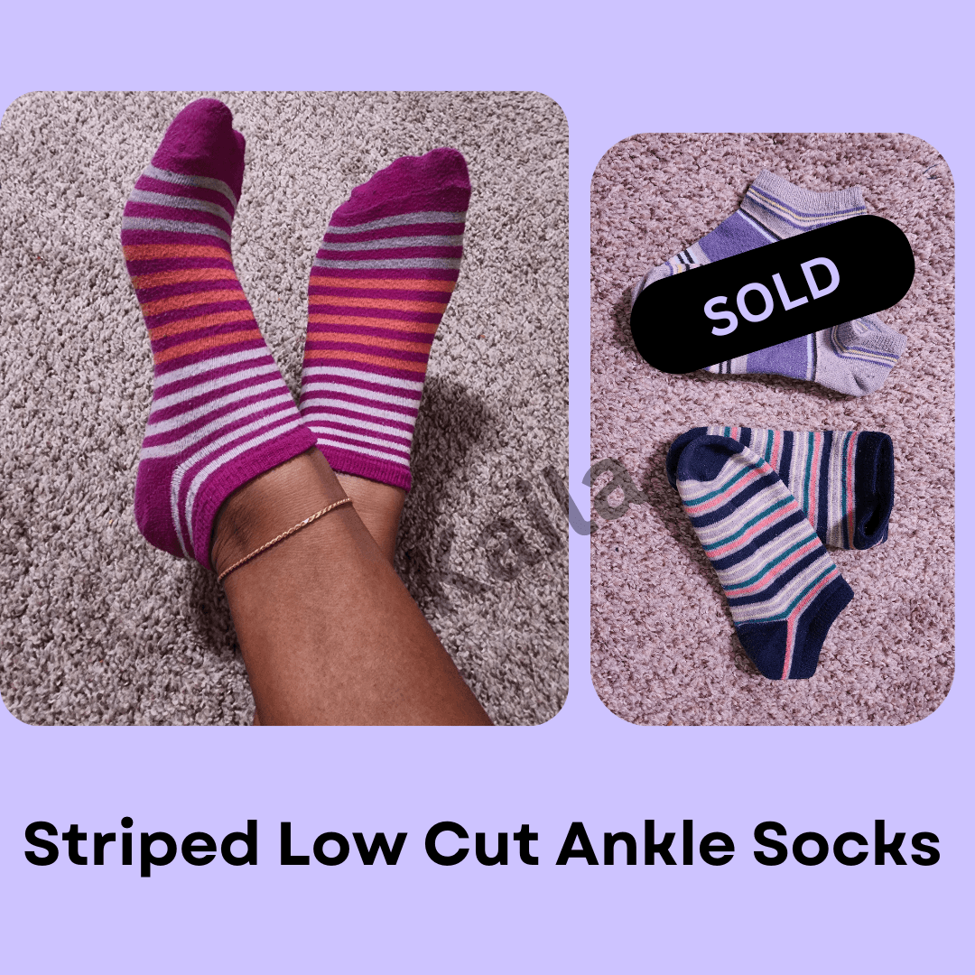 Stripe Low Cut Ankle Socks