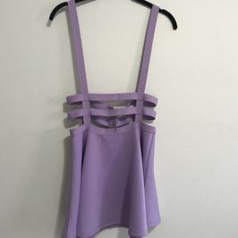 FREE SHIPPING Strappy Lavender Skirt