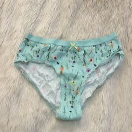 FREE SHIPPING Floral Full Back Panty