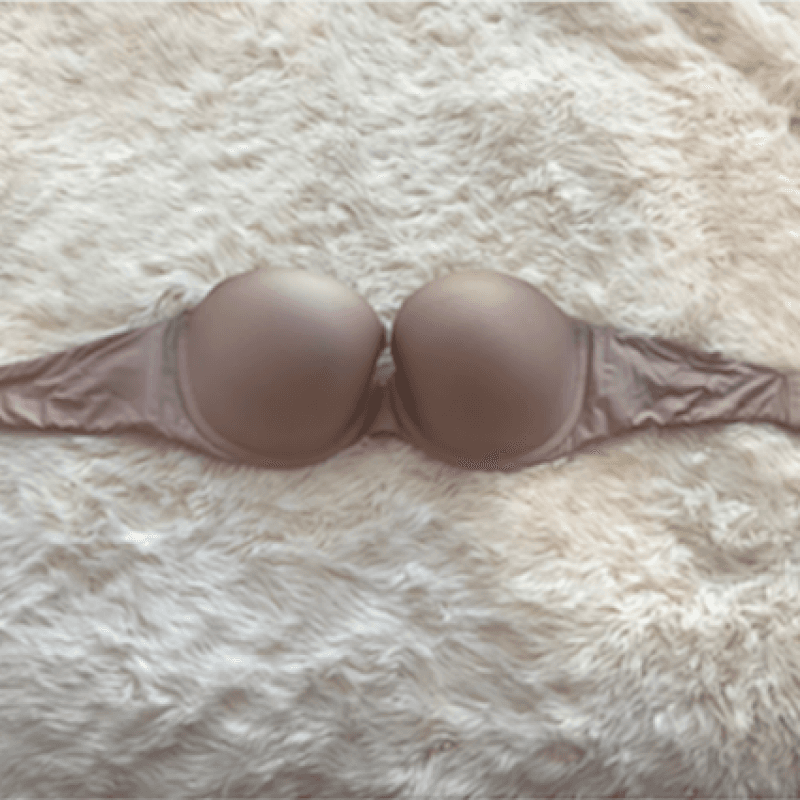 Very Worn Nude Strapless VS Bra