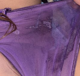 Fresh Cum Filled Panties