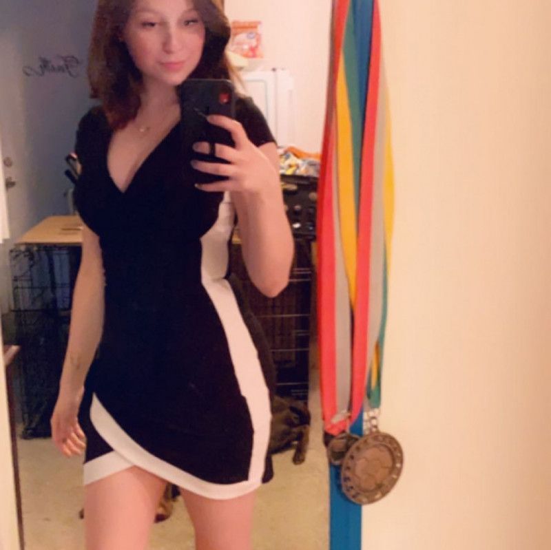 Black tight formal dress