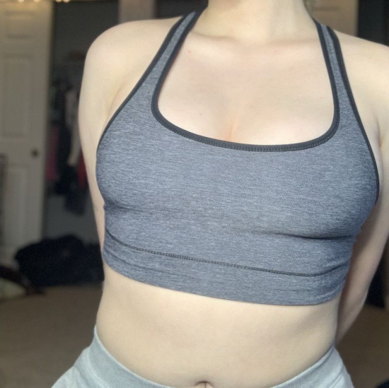 Pregnant bitch sports bra NO PERFUME