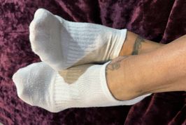 My worn sweaty socks