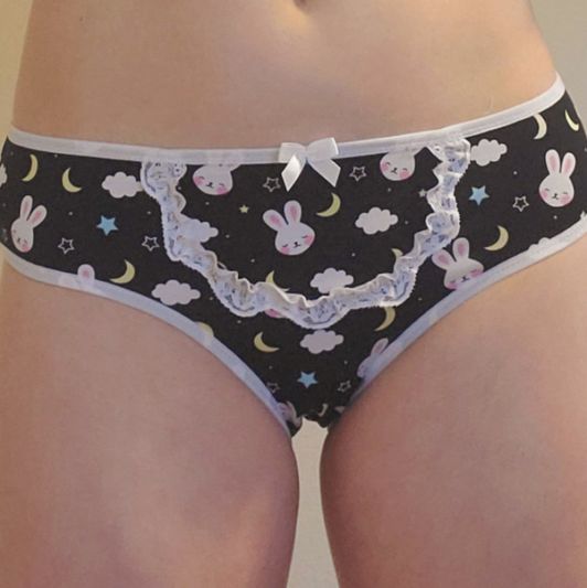 Black Bunny Panties