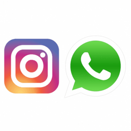 instagram and whatsapp