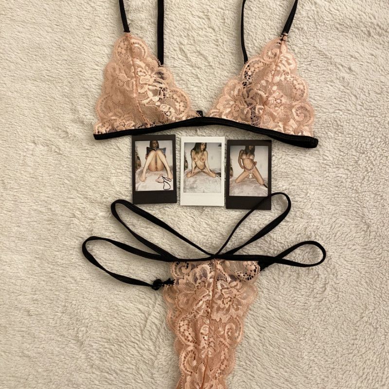 Pink Lace Lingerie