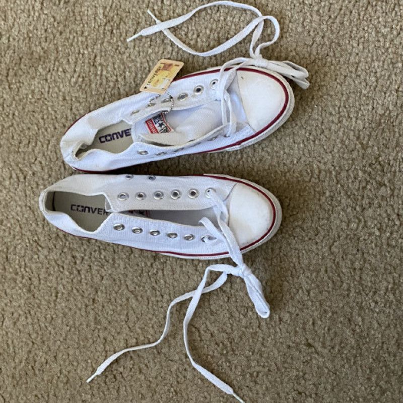 White Converse Sneakers