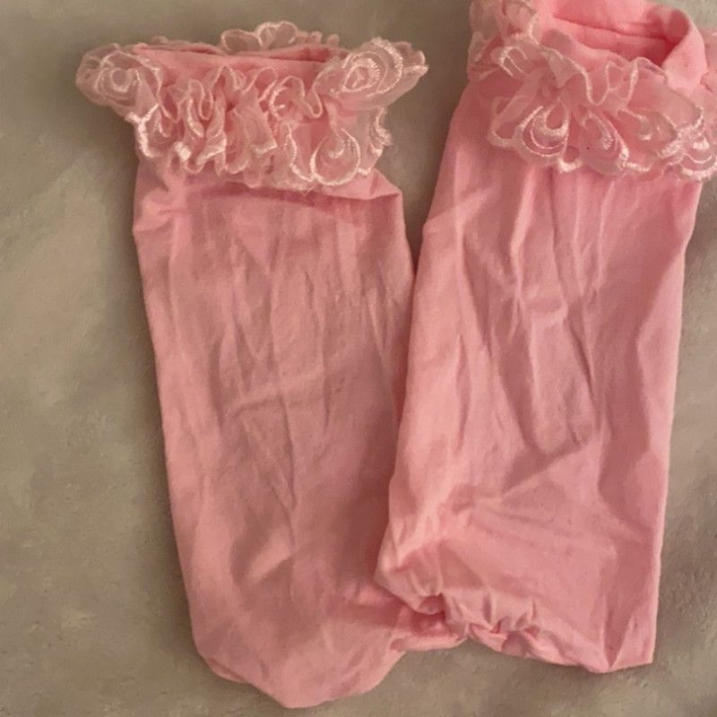 Pink Baby Doll Socks