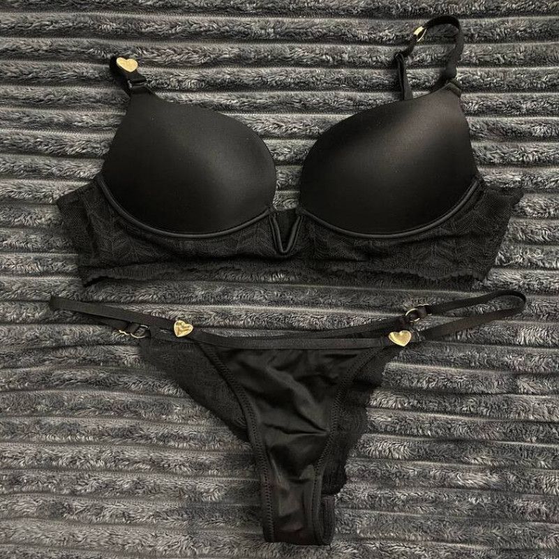 Black lingerie set for the custom