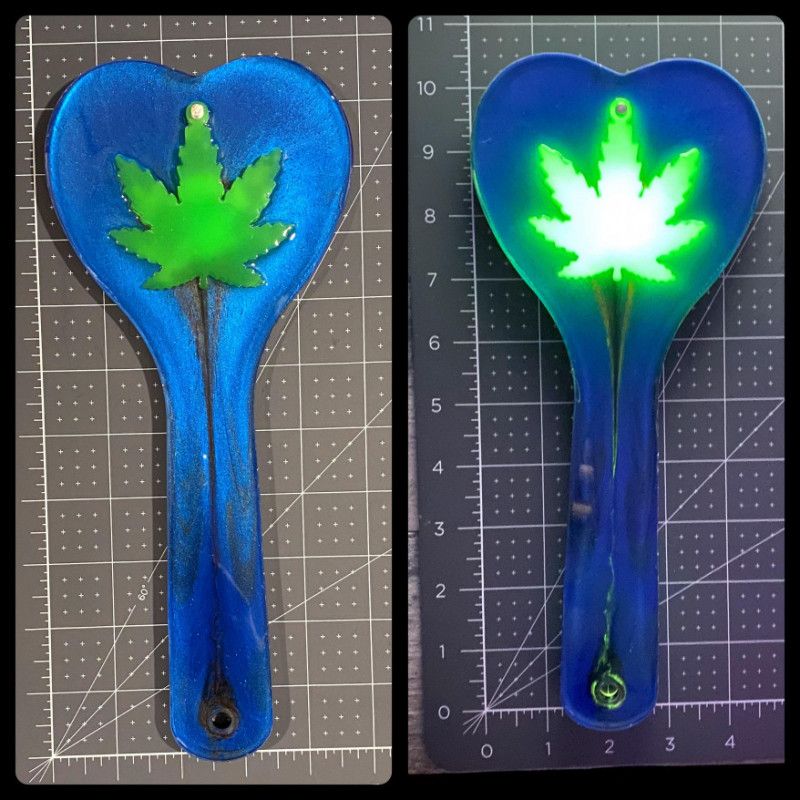 Neon Glowing Weed Paddle