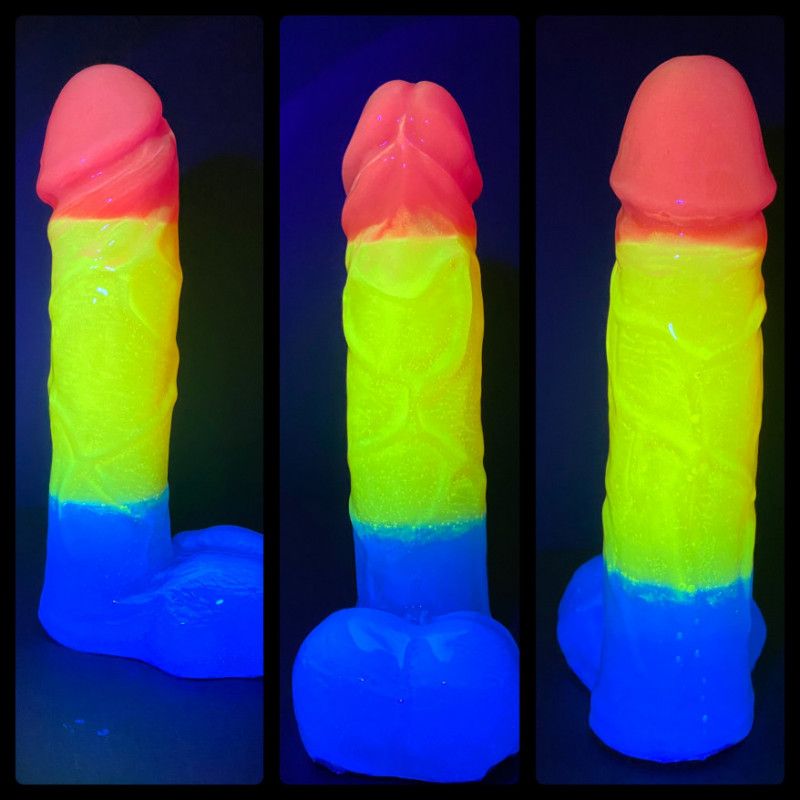 Pansexual Neon Dildo