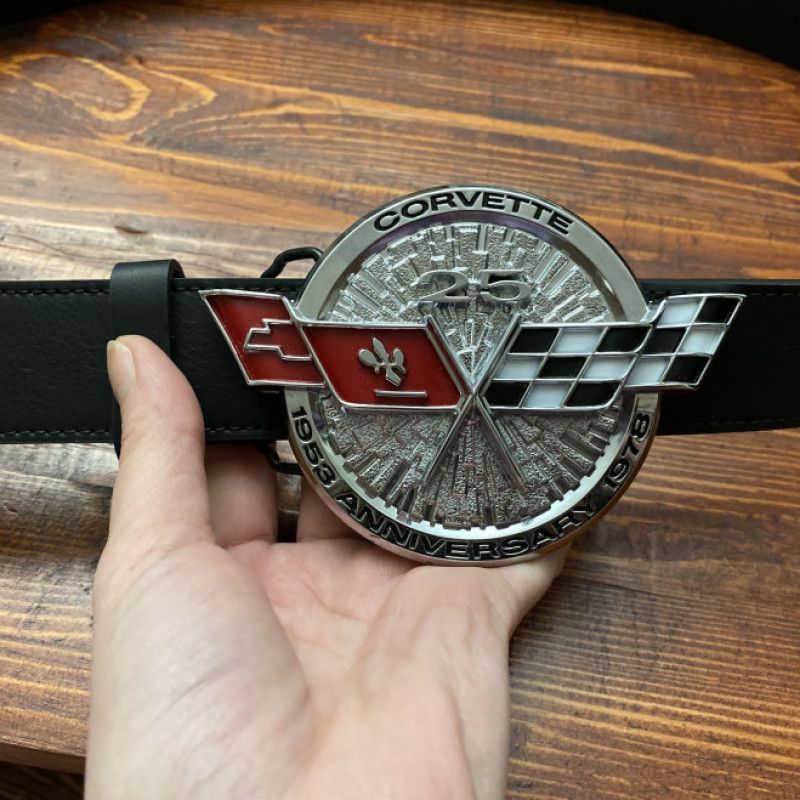 Corvette Leather Belt