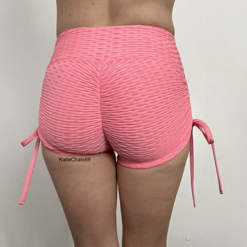 Pink Stretchy Shorts