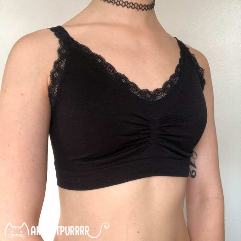 Black Spandex Bra