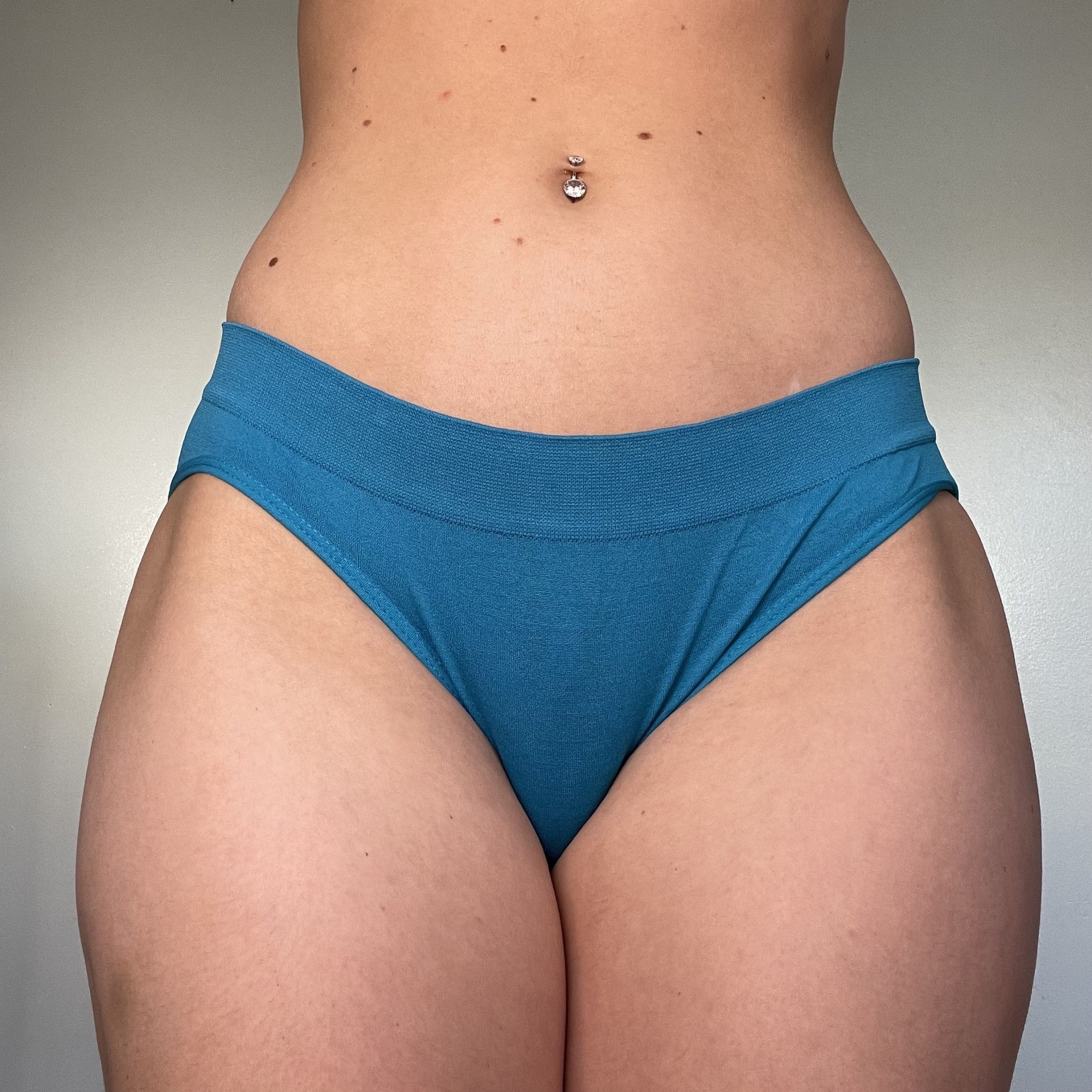 Teal Polyester Panty