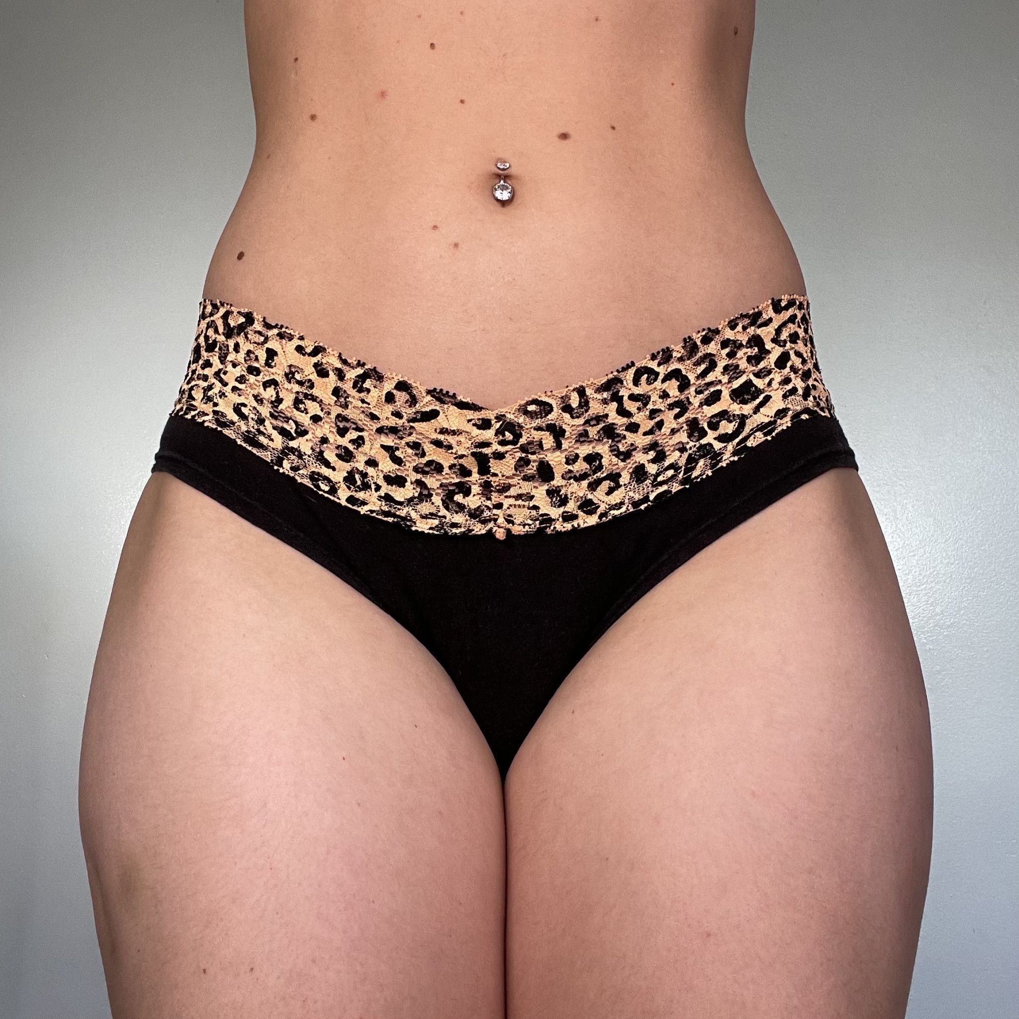 Orange Leopard MEOW Cotton Hipsters