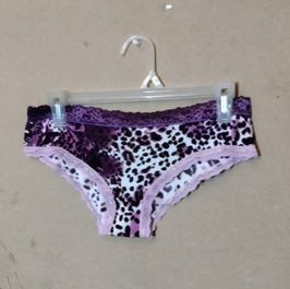 Purple Cheetah Cheeky Panty