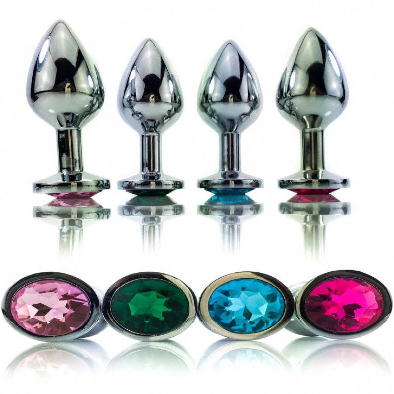 SS Diamond Jewel Butt Plug