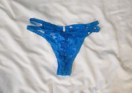 Victoria Secret Blue Thong