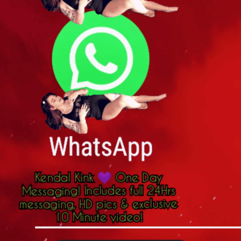 Whatsapp private messaging ONE FULL DAY!