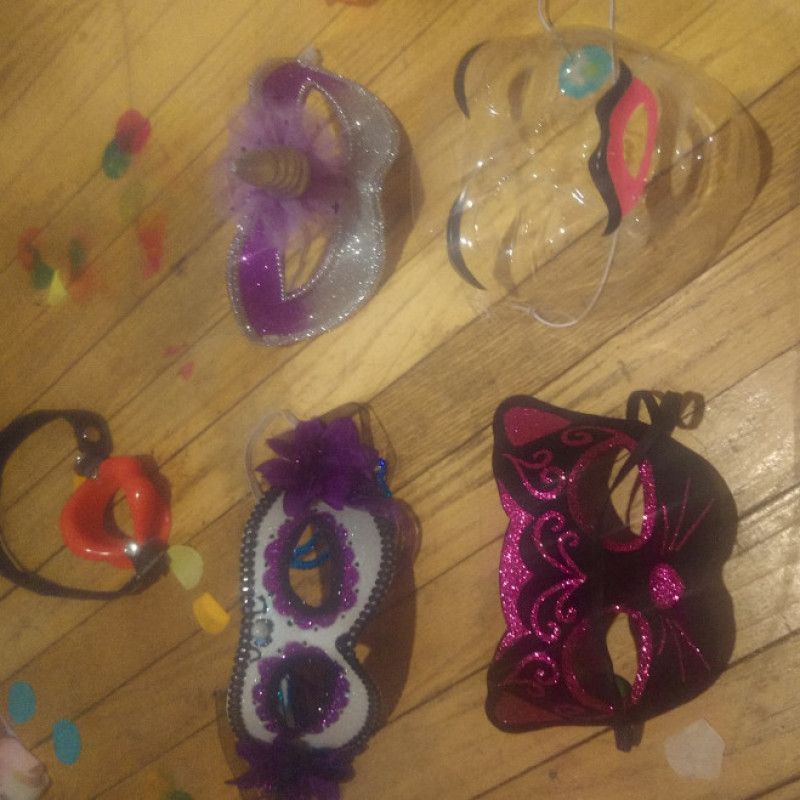 Let mistress pick a mask for you