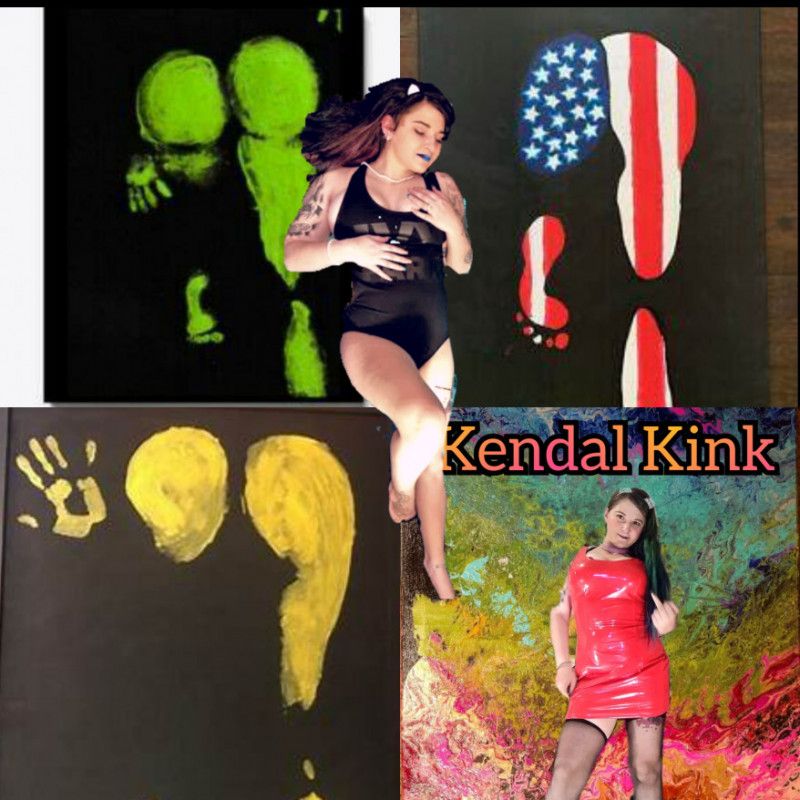 Custom Body Art Canvas Painting and MoviePackage