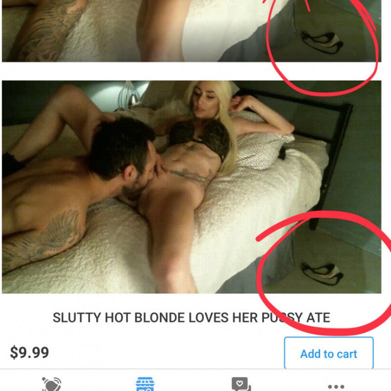 Dirty Panties: Slutty Blonde Video