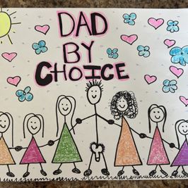 Dad by choice art