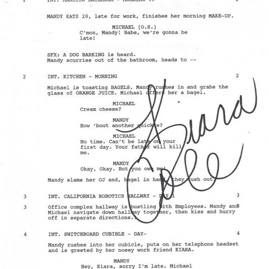 Signed  Script